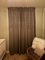 Gordijnen verduisterend Karwei Bodine Taupe, Ophalen, 200 cm of meer, Zo goed als nieuw, Overige kleuren