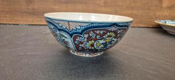 polychrome schaal Koninklijke Tichelaar Makkum beschikbaar voor biedingen