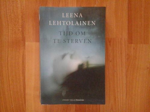 T10-leena lehtolainen-tijd om te sterven, Boeken, Thrillers, Nieuw, Nederland, Verzenden
