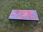 Vintage Salontafel Jaren '60 / '70 'Fat Lava' Stijl, Huis en Inrichting, Tafels | Salontafels, Ophalen, Gebruikt, 100 tot 150 cm