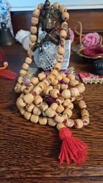 Mala van heilig Tulsi hout, Ophalen of Verzenden, Nieuw, Beige, Overige materialen