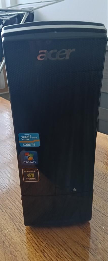 Klein Acer, Intel i5, 12GB Ram, New SSD, NVIDIA, Wifi, Win11, Computers en Software, Desktop Pc's, Refurbished, 2 tot 3 Ghz, SSD