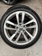 Audi lichtmetalen velgen 17’ + zgan Firelli 4season banden., Auto-onderdelen, Banden en Velgen, 17 inch, Ophalen of Verzenden