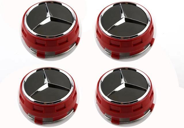 Naafdoppen Mercedes amg edition naafkappen wieldop c63S amg, Auto diversen, Wieldoppen, Nieuw, Ophalen of Verzenden