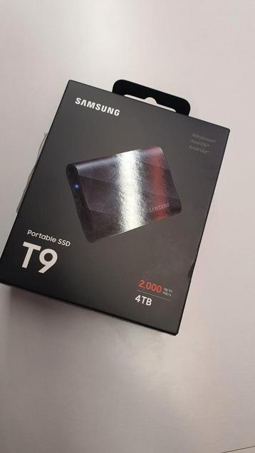 *SEALED* Samsung Portable SSD T9 4TB beschikbaar voor biedingen