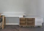 Bureau met lades en schappen, Ophalen, Zo goed als nieuw, 170 cm of meer