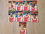 9  spelerskaarten  Ajax, Ophalen of Verzenden, Zo goed als nieuw, Ajax, Spelerskaart