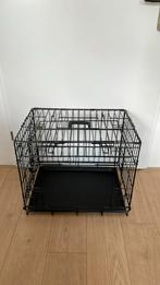 Hondenbench met schuifdeur maat S, Ophalen, Zo goed als nieuw, 75 tot 110 cm, Minder dan 65 cm