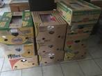 10 bananendozen met boeken voor rommelmarkt o.i.d., Ophalen