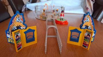 Playmobil Circus Roofdieren act 4233 met uitbreiding  beschikbaar voor biedingen