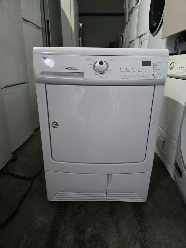 Keurige ruime Zanussi condensdroger! 7KG! Garantie!🚚✅️, Witgoed en Apparatuur, Wasdrogers, Zo goed als nieuw, Condens, 6 tot 8 kg