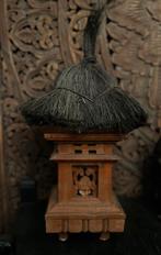 Pagode lantaarn windlicht tuin decoratie bali, Huis en Inrichting, Ophalen of Verzenden, Gebruikt