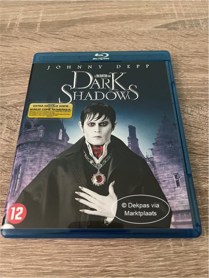 Blu-ray Dark Shadows, Cd's en Dvd's, Blu-ray, Zo goed als nieuw, Humor en Cabaret, Ophalen of Verzenden