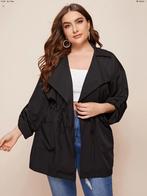 Zwart jasje SHEIN mt. 52, Kleding | Dames, Grote Maten, Ophalen of Verzenden, Zo goed als nieuw, Zwart, Jasje of Colbert