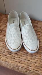 Witte Ballerina maat 40 1x gedragen, Wit, Ophalen of Verzenden, Zo goed als nieuw, Espadrilles of Moccasins