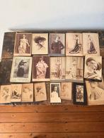 Verzameling antieke portret foto's rond eind 1800, Ophalen of Verzenden