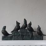Antiek brons sculptuur vogels Lucien Alliot Luc, Antiek en Kunst, Antiek | Overige Antiek, Ophalen of Verzenden
