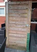 Schutting deur. Zsm ophalen., Tuin en Terras, Ophalen, Zo goed als nieuw