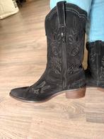 Cowboy laarzen, Kleding | Dames, Hoge laarzen, Zwart, Ophalen of Verzenden, Zo goed als nieuw