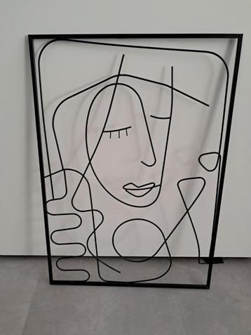 Ijzeren wand decoratie beschikbaar voor biedingen