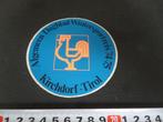 sticker  Algemeen Dagblad 74-75  Kirechdorf Tirol Oostenrijk, Verzamelen, Stickers, Ophalen, Zo goed als nieuw, Bedrijf of Vereniging