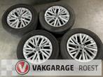 Zomerbanden + velgen VW T-Roc 5x112 215/60 R16 Bridgestone, Ophalen, -, Banden en Velgen, Zomerbanden