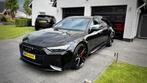 Audi A6 RS6 Tfsi Quattro 600pk Tiptronic 2020 Zwart, Auto's, Audi, Automaat, 600 pk, Leder, Stationwagon