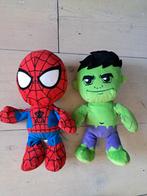 Disney Knuffels: Spiderman & Hulk, Ophalen of Verzenden, Zo goed als nieuw, Overige typen