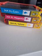 3 Nieuwe 364 XL Inktpatronen - Cyan, Magenta, Yellow, Ophalen, Nieuw, Cartridge, Ink & Print