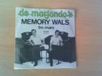 de marjando's - memory wals / fm-mars, Ophalen of Verzenden, Zo goed als nieuw, Overige formaten, Levenslied of Smartlap