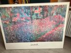 Monet Schilderij Poster - Tuin in Giverny, Ophalen