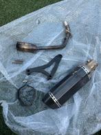 E5 APLUS Carbon zip uitlaat, Fietsen en Brommers, Brommeronderdelen | Scooters, Ophalen of Verzenden, Gebruikt, Uitlaat, Piaggio