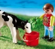 Playmobil 4624 jongen met kalfje beschikbaar voor biedingen