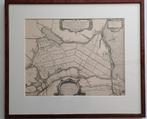 Historische kaart Heerhugowaard, Antiek en Kunst, Kunst | Etsen en Gravures, Ophalen of Verzenden