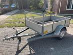 Nette aluminium aanhanger, Ophalen, Gebruikt