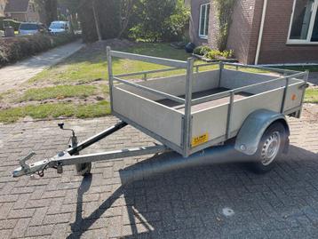 Nette aluminium aanhanger beschikbaar voor biedingen
