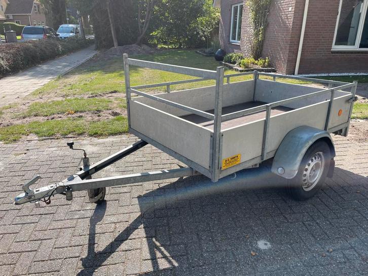 Nette aluminium aanhanger, Auto diversen, Aanhangers en Bagagewagens, Gebruikt, Ophalen