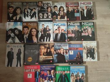  TOP DVD BOXEN – HOUSE, CASTLE, NCIS, BONES, LAS VEGAS – C beschikbaar voor biedingen