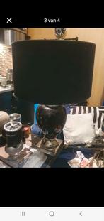 Grote zwarte lamp dit weekend weg, Huis en Inrichting, Lampen | Lampenkappen, Ophalen of Verzenden, Rond, 50 cm of meer