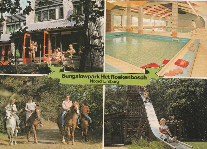 BLITTERSWIJCK Bungalowpark Het Roekenbosch, Verzamelen, Ansichtkaarten | Nederland, Gelopen, Limburg, 1960 tot 1980, Verzenden