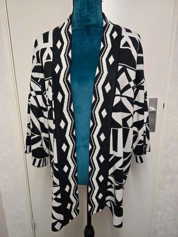 Zwart/Wit vest maat L beschikbaar voor biedingen