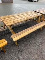 Opruiming! B keus picknicktafel 180 cm, Ophalen, Zo goed als nieuw, Inklapbaar, Rechthoekig