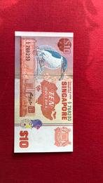 Bankbiljet van Singapore de 10 dollars 1976 unc p11b, Verzenden, Zuidoost-Azië