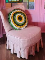Retro cocktail stoeltje, Ophalen, Minder dan 50 cm, 75 tot 100 cm, Zo goed als nieuw