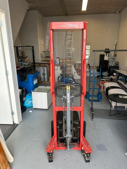 Handstapelaar / Palletstapelaar – 1000 kg – In goede staat, Verzamelen, Automaten | Overige, Zo goed als nieuw, Ophalen
