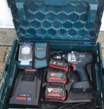 Bosch Accu Boormachine., Doe-het-zelf en Verbouw, Gereedschap | Boormachines, Ophalen, Gebruikt, Boor- en Schroefmachine, Variabele snelheid