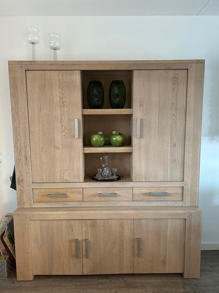 Houten Kast met Lades en Deuren, Huis en Inrichting, Kasten | Buffetkasten, Zo goed als nieuw, 150 tot 200 cm, 100 tot 150 cm