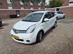Nissan Note 1.4 2009 Lage km stand, Auto's, Voorwielaandrijving, Stof, 4 cilinders, Wit