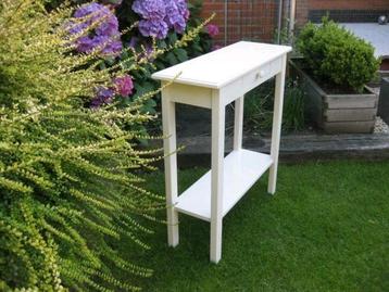 Mooie nieuwe sidetables ,extra smal ,ook mooi achter de bank