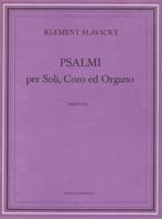 Klement Slavicky: Psalmi per Soli, Coro ed Organo, Muziek en Instrumenten, Bladmuziek, Ophalen of Verzenden, Gebruikt, Artiest of Componist